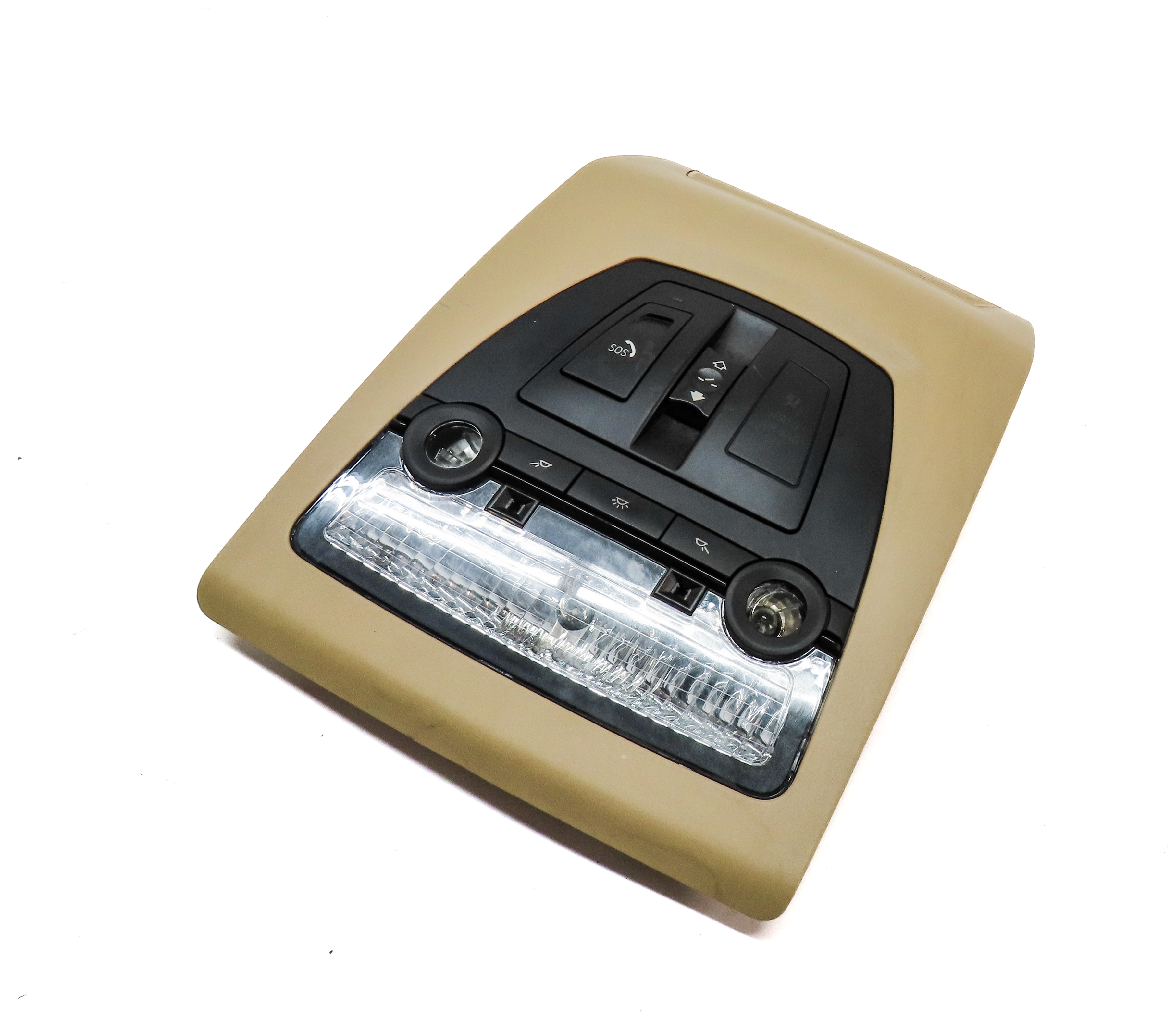 2015 BMW X3 (F25) FRONT DOMELIGHT MAP READING COURTESY DOME LIGHT LAMP (BEIGE) — exact item pictured